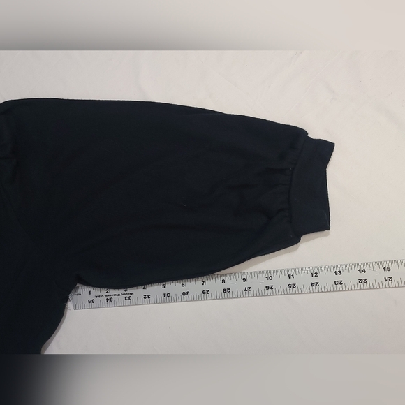 Caslon Mock Turtleneck Balloon Drop Sleeve Sweater Women's Size 1x - Picture 2 of 9